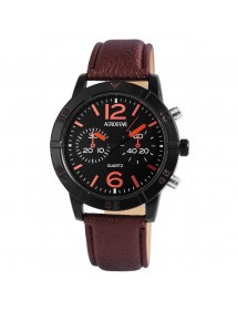 Aerostar-Uhr für Herren, Armband aus nachgeahmtem braunem Leder 211071200002 Aerostar 19,90 €