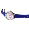 Donna Kelly watch for women with imitation leather strap Blue