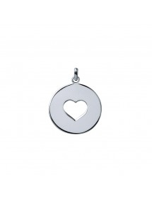 Medalla colgante con un corazón en el medio en plata esterlina 3160138 Laval 1878 9,90 €