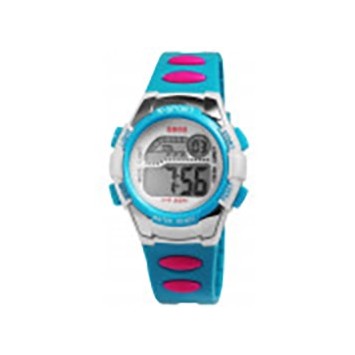Qbos digital watch for children, blue and pink strap 4400001-003 QBOSS 14,00 €