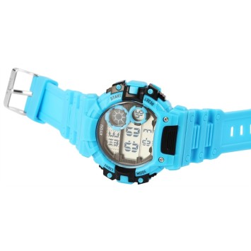 4YOU Quartz Digital Watch Light Blue Silicone Strap 250010001 4You 19,50 €