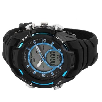 copy of Reloj Akzent azul y negro para hombre con correa de silicona. 24200019-001 Akzent 22,90 €