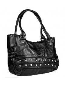 Große Handtasche 43 x 30 cm - Schwarze Farbe 38424 Paris Fashion 18,00 €