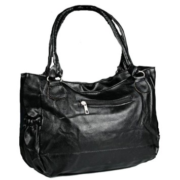 Large handbag 43 x 30 cm - Black color 38424 Paris Fashion 18,00 €