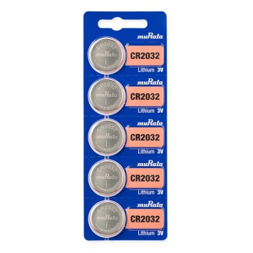 Piles bouton au lithium Sony CR2032 (x5) 490032-5 Sony 4,50 €