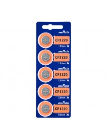 Piles bouton au lithium Sony CR1220 (x5) 490220-5 Sony 9,00 €