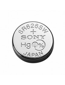 Pila a bottone Sony SR626SW 377 senza mercurio