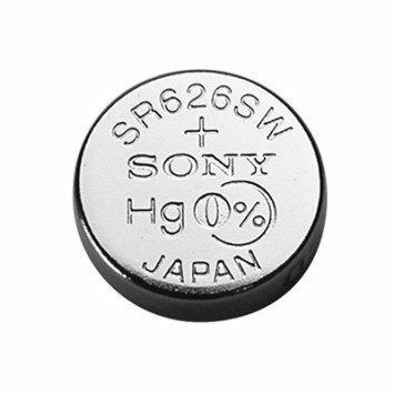 Pile bouton 377 Sony Murata SR626SW sans mercure 4937710 Sony 2,20 €