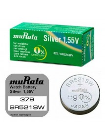 1 Packung mit 10 Sony Murata 379 SR521SW Knopfbatterien ohne Quecksilber 4937910-10 Sony 19,90 €