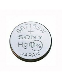 Pila a bottone Sony Murata SR716SW 315 senza mercurio 4931510 Sony 3,15 €
