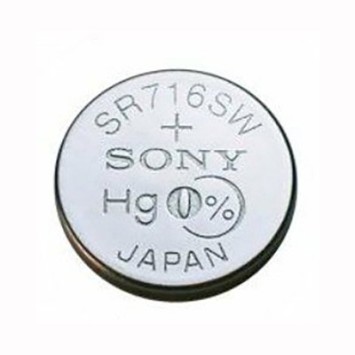 Sony Murata SR716SW 315 pila de botón sin mercurio 4931510 Sony 3,15 €
