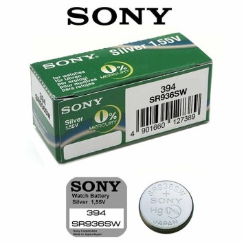 Box of 10 Sony Murata SR936SW 394 button cells mercury free 4939410-10 Sony 34,40 €