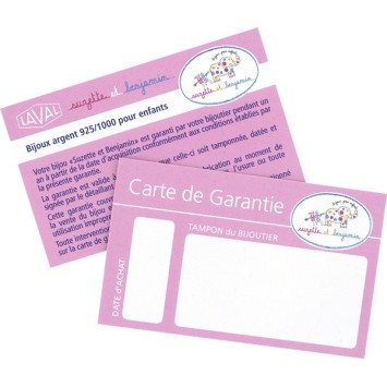 Pendientes chips con bailarina rosa en plata rodio 3130858 Suzette et Benjamin 26,00 €