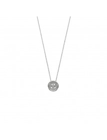 Necklace Steel "Button" - 45 cm 317548 One Man Show 32,50 €