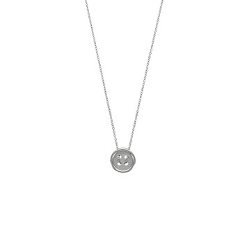 Necklace Steel "Button" - 45 cm 317548 One Man Show 32,50 €
