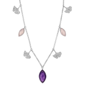 copy of Necklace representing a swallow in rhodium silver 31710626RH Laval 1878 69,90 €