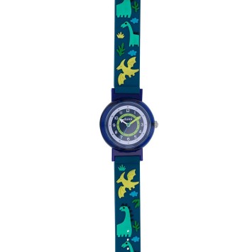 Reloj infantil "Dinosaurios" caja azul y pulsera de plástico, mvt PC21 753992 DOMI 36,00 €