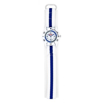 NASA BNA20007-005 Pedagogisk klocka för barn - vitt och blått nylon...
