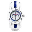 NASA BNA20007-005 Children's Educational Watch - White and Blue Nyl...
