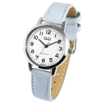 Montre montre pour femme Q&Q avec bracelet en similicuir bleu clair Q925J364Y Q&Q 36,00 €