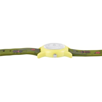 Reloj para niños Q&Q - correa de silicona verde, resistente al agua hasta 10 bar VR99J016Y Q&Q 34,00 €