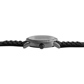 Orologio da uomo Q&Q con cinturino in silicone nero, resistente all'acqua fino a 5 bar QB20J502Y Q&Q 37,50 €