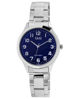 Q&Q men's quartz watch by Citizen with silver Arabic numerals Black...