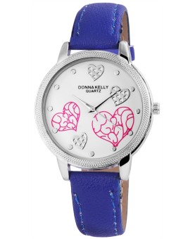 Donna Kelly watch for women with imitation leather strap Blue 191023000001 Donna Kelly 16,00 €