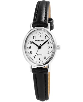 Excellanc Women's Watch White Dial and Black Leatherette Strap 1900265-003 Excellanc 26,00 €