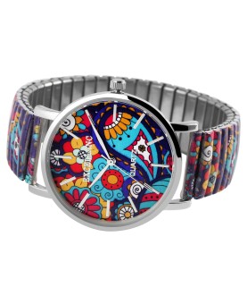 Excellanc analog bracelet watch in multicolored floral color 1700058-003 Excellanc 36,00 €
