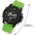 Montre RA20312-005 Raptor pour homme, analogique et numérique, avec bracelet en caoutchouc vert