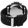 Montre RA20312-002 Raptor pour homme, analogique et numérique, avec bracelet en caoutchouc noir