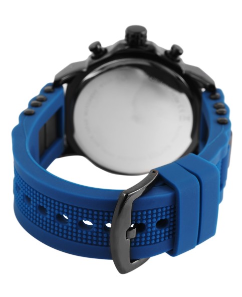 Montre homme RAPTOR LIMITED RA20246-004 avec mouvement multifonction et bracelet en silicone bleu