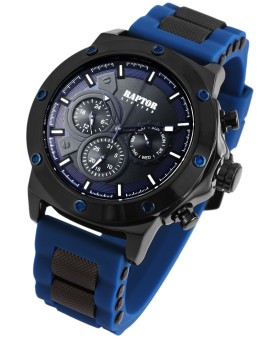 RAPTOR LIMITED men's watch with multifunction movement and blue silicone strap RA20246-004 Raptor Watches 79,95 €