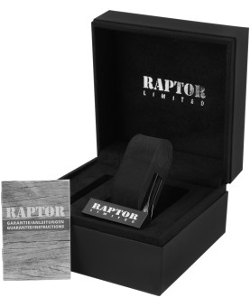 Raptor Men's Watch with Tan Genuine Leather Strap, Analog/Digital Display RA20311-001 Raptor Watches 59,95 €