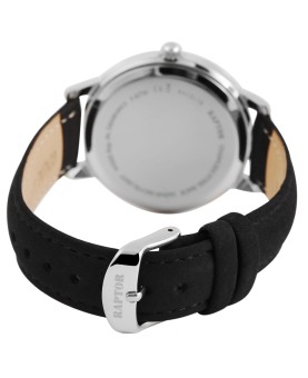 Raptor women's watch with black genuine leather strap and sparkling rhinestones RA10176-003 Raptor Watches 39,95 €