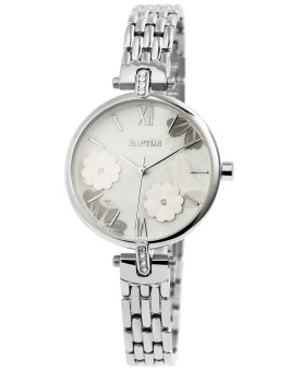 Reloj de mujer Raptor, brazalete de malla de acero inoxidable, esfera de flores y strass RA10204-001 Raptor Watches 59,95 €