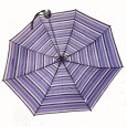 Ręczny składany parasol VIPLUIE — solidny i kompaktowy w podróży — fioletowy, wielokolorowy