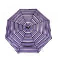 VIPLUIE Manueller Taschenschirm - Solide und kompakt für die Reise - Violett Mehrfarbig