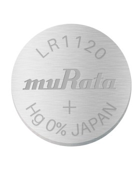 Battery Murata LR1120 - 191 Alkaline without mercury 4911205 Murata 2,90 €
