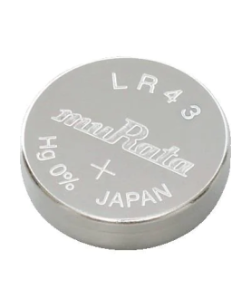 Batteria Murata LR43 - 186 Alcalina senza mercurio