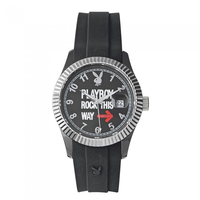Reloj PLAYBOY 38BB ROCK - Negro
