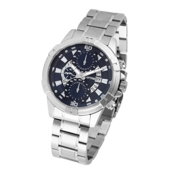 Raptor model Louk watch for men with stainless steel bracelet, dark blue dial RA20271-001 Raptor 59,95 €
