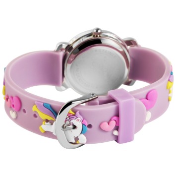 Reloj Excellanc Pony con pantalla violeta y correa de silicona violeta 4500005-003 Excellanc 19,00 €