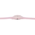 Orologio Q&Q da donna con cinturino in silicone rosa, resistente all'acqua 10 bar