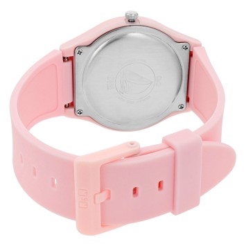 Orologio Q&Q da donna con cinturino in silicone rosa, resistente all'acqua 10 bar A212J005Y Q&Q 29,90 €