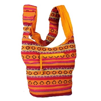 Indische Geldbörse orange aus 100% Baumwolle 47393 Paris Fashion 18,90 €