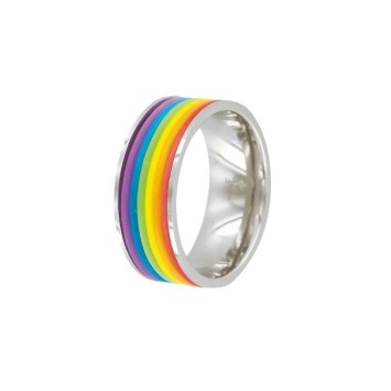 Rainbow stainless steel ring 311422 One Man Show 18,90 €