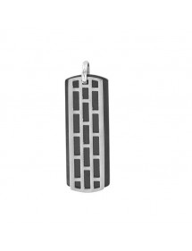 Pendant in steel and black steel 31610290 One Man Show 39,90 €