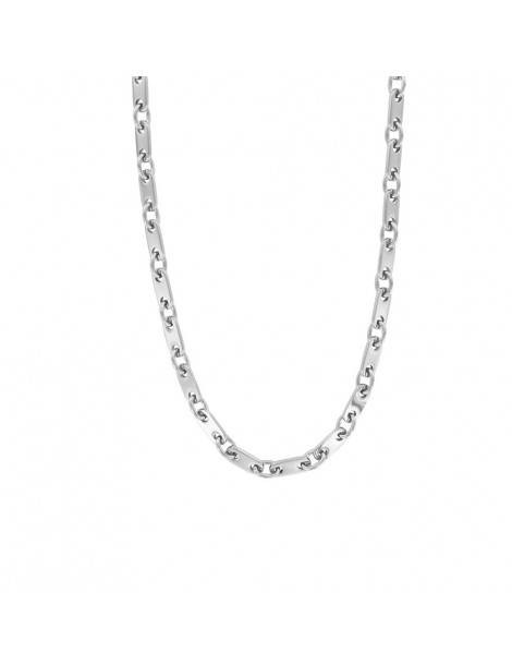 Men's steel necklace 45 cm